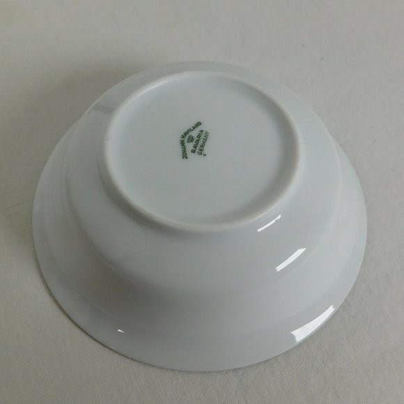 Johann Haviland Forever Spring Set 4 Fruit Berry Sauce Bowls 5" Bavaria Germany - Picture 10 of 12